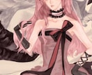 大シールデザイン、オーダーメイドでお届けします 美少年/美少女を華やかに!あなただけのキャラシール イメージ5