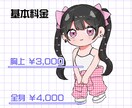 可愛いデフォルメイラスト描きます 目を引く可愛いSDキャラ・ミニキャラ作成します イメージ2