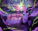 アニメ調のカラフルで動きのあるMVイラスト描きます かわいいカッコいいセクシー綺麗も全てお任せ！ラフ2案付で安心 イメージ3