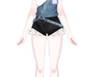 vtuberLive2dパーツ分けイラスト描きます 細部までしっかりこだわる。圧倒的クオリティで提供します。 イメージ2