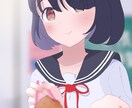 アニメ塗りでキャラクターを描きます 世界で1枚だけの空気感のあるイラストを。 イメージ5