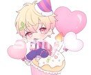 デフォルメイラストお描きします アイコン・フラスタ・アクキー等に！ イメージ2
