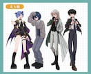 衣装デザインも◎ かわいいイラスト描きます かわいいからかっこいいまで幅広く対応中！ イメージ3