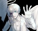 キャラクターデザイン、1枚絵作成します ふんわりしたイラストとキャラデザインをお届けします！ イメージ1
