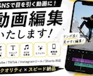 TikTok・YouTube ショート編集します テロップ付きでテンポ良く動画編集します！ イメージ2