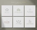 ストーリーを感じるオシャレなロゴを作成します 修正無制限・著作権譲渡・Aiデータ込み イメージ4