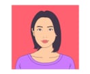 明るいカラーであなたらしい似顔絵を描きます 名刺やSNSのアイコンにも＊おしゃれなシンプル似顔絵 イメージ6