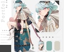 TRPG、配信で使える立ち絵をご制作します 商用OK！VTuber、TRPG、ゲーム等でご利用可能です！ イメージ9