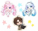 細部まで可愛く仕上げるミニキャラ制作します グッズ・SNS・配信・似顔絵など幅広く対応◎ イメージ5