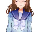 ソシャゲ塗り風キャライラスト＋喜怒哀楽表情描きます 腰から上のキャラ、老若男女＋獣描きます！全身と表情差分も可 イメージ4