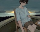 MVイラスト、アイコン、一枚絵のイラストを描きます 女の子、風景も可能です。ダークな雰囲気のイラストも描けます！ イメージ10