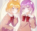 アイコン作成いたします かわいい白髪の女の子が得意です！ イメージ2