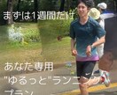 お試し用初心者向けランメニュー作成します 1週間の専用ランニングプランを作成！ イメージ1