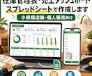在庫管理表・売上ダッシュボードを作ります 小規模店舗・個人販売の在庫・売上・粗利を見える化します イメージ1