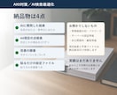 AIO対策｜AI検索3社での見え方を診断します 診断で終わらせず、貼るだけのファイルまで納品 イメージ4