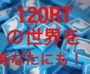 圧倒的な拡散！120リツイートなるまで拡散します Twitter拡散★総フォロワー50万人以上1万インプ！？ イメージ1