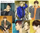 商用！配信用立ち絵、創作キャライラスト制作します リアル×美麗！印象に残る男性キャラクター イメージ8
