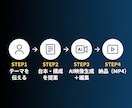 修正無制限【AI×SNSショート】動画作成します TikTok・リール・YouTube対応｜台本作成丸投げOK イメージ4