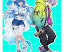 世界観に忠実なキャラデザを目指して描きます 設定を大切に、長く愛せる立ち絵制作。 イメージ2