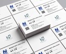高品質名刺のデザインを3案スピード提案します プロデザイナーが最速で3つの個性的な案をご提案します イメージ1