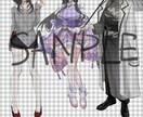 SNSアイコン、サムネイル映えするイラスト描きます フェイスアップから全身イラストまで！商用利用も可能です！ イメージ5