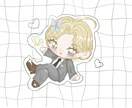 ふんわりした雰囲気のミニキャラ描きます キャラの雰囲気にあったイラストお描きします！ イメージ4