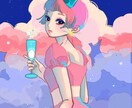 目を引く可愛い人物をお描きします お見積り無料です。お気軽にご相談ください。 イメージ1