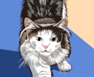 猫ちゃんの似顔絵、デフォルメなど作成します 似顔絵、かわいいイラスト、キャライラスト、人物など描きます イメージ4