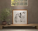 おしゃれな絵画風パースを作成します お好きな写真で絵画のようなインテリアパース^^ イメージ3