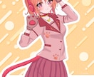 可愛い女の子を描きます 絵柄が好みの方よろしくお願いします イメージ5