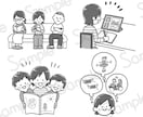 企業様実績あり★優しさ伝わるカットイラスト描きます 【企業様も個人様も！イラストで優しい印象を与えるお手伝い】 イメージ7
