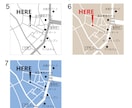 案内板デザイナーが簡略地図作成します 官公庁（国、県等）向け案内地図のプロデザイナーが地図を作成 イメージ6