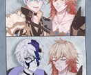 キラキラ‪で可愛いイラストを描きます SNSや動画に使えるイラスト制作 イメージ5