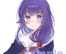 可愛い女の子キャラクターのアイコン描きます 【SNSやLINEのアイコンなど】 イメージ3