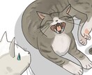 デフォルメしたゆるかわいい動物のイラストを描きます アイコンなどに使える可愛い動物をデジタルイラストで描きます イメージ2