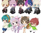 可愛いSDイラスト作成します グッズ制作用や配信用のサムネにちょい足し出来るイラストです！ イメージ6