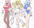オリジナルキャラクターイラスト制作受付けます 世界に一つだけ！可愛く丁寧に形にします。 イメージ6