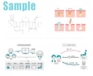 インフォグラフィック用イラスト・図解作成します ピッタリな図やイラストがないを解決！ 素材のみも図解制作も◎ イメージ4
