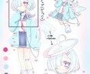 アイコン、SDキャラ等描きます ダーク可愛い～パステルまで！雰囲気に合わせたアイコン描きます イメージ2