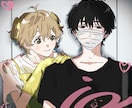 様々なジャンルでイラスト制作します 男性イラストが得意です！5000円以内でなんでも描きます❁⃘ イメージ2