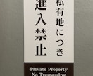 屋外対応｜アルミ複合版の看板を製作します オーダーサイズ対応。カッティングシート文字貼り看板です。 イメージ6