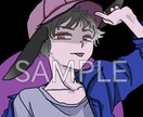 SNS用アイコン描きます 可愛い男の子、女の子描きます！ イメージ3