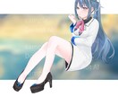 TRPG、VTuber、活動者用イラスト制作します 表情差分あり！魅力を引き立てるイラストお描きします！ イメージ4