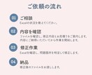 Excelちょこっと修正します そのExcel、少しだけ困っていませんか？ イメージ4