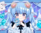 修正無制限！キラキラ可愛いアイコンを描きます 色鮮やかで楽しいイラスト！最短24時間以内納品！ イメージ1