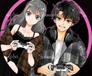 SNSのアイコン作成いたします 人物イラストアイコン作成いたします。 イメージ5