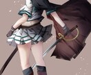 萌え系・美少女イラスト描きます アイコン・SNS・動画の一枚絵、立ち絵などに！ イメージ4
