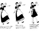 夢の衣装をデザインします 想像を現実に。あなたが求めるお洋服ラフを描く イメージ3