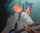 人物イラスト、アイコン用イラストなど受け付けてます 可愛い女の子や男の子が得意です。 イメージ4