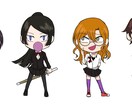 ディフォルメやミニキャラ描きます カッコイイも可愛いも目に痛い色も！ イメージ9